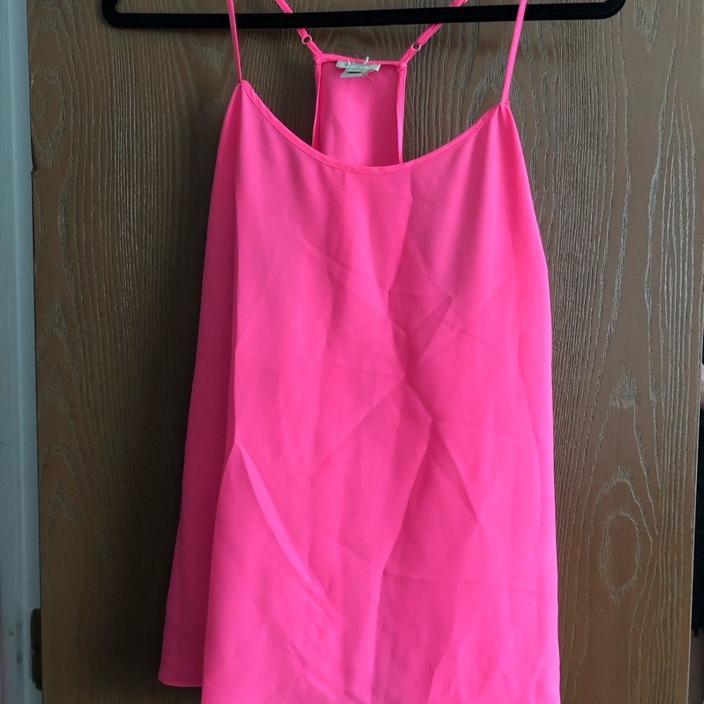Hot pink j. Crew tank top
